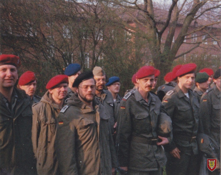 1991 - Vorbereitungen Truppenbesuch in Schwerin