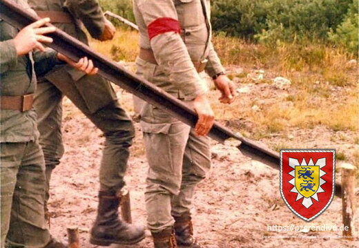 1976 Sprengung in Bergen 12