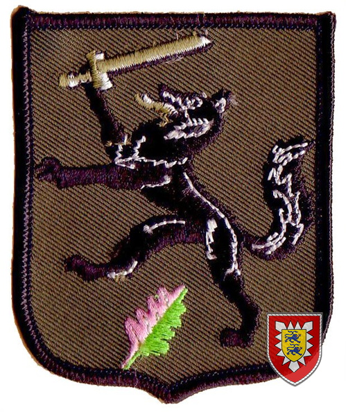 Kompaniewappen Stoff 4-161