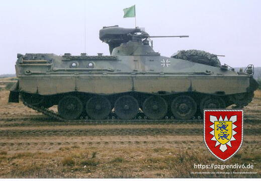 MARDER KAMPFBEREIT IN BERGE