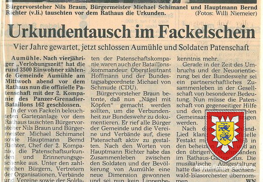 Patenschaft Aumuehle