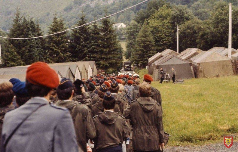 Lourdes Internationale Soldatenwallfahrt Juni 1982 (2)