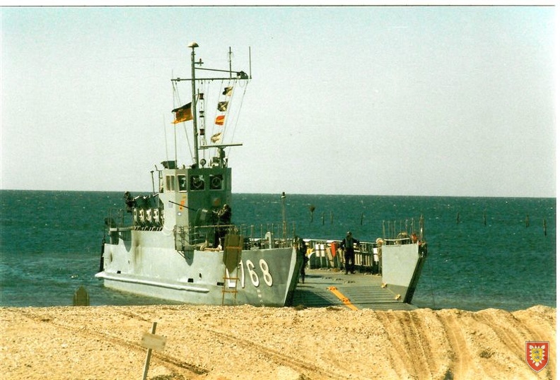 Kompanie-Landungs  bung Nasser Sand13 Juni1989