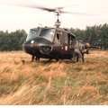 Verletztenbergung mit Bell UH 1D-1