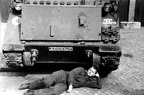 1968 BK MTW Fahrer vor MTW der 3 Kompanie