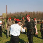 Gratulation vom Spiess
