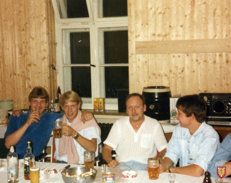 OFw Christofzik mit Komp-Trupp 1985-1