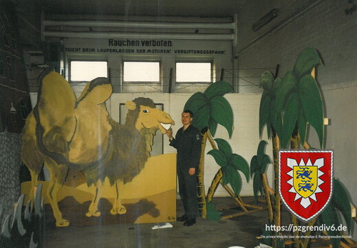1994 - Vorbereitungen letztes Sommerfest PzGrenBtl 162 (9)