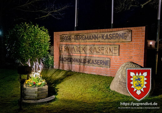 Kasernenschilder Wentorf