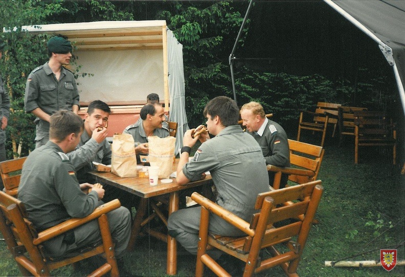 1994 - Vorbereitungen letztes Sommerfest PzGrenBtl 162 (31)