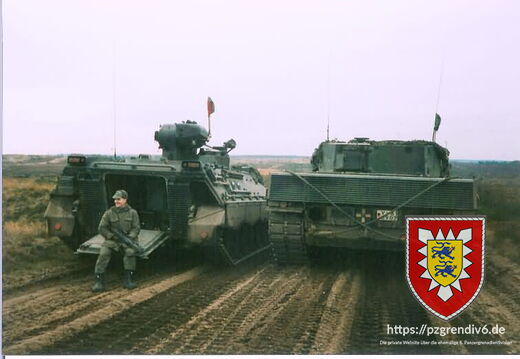 MARDER UND LEOPARD IN GEFEC