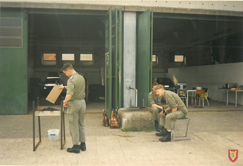 1994 - Vorbereitungen letztes Sommerfest PzGrenBtl 162 (18)