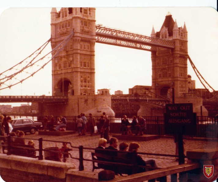 1977-IV - 4 Kompanie - Barackenleben in CASTLE MARTIN mit Ausflug nach London (2)