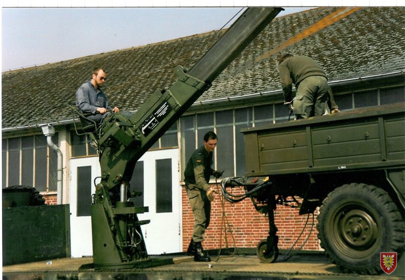 Entladung von Anh  ngern in Rendsburg2 1988