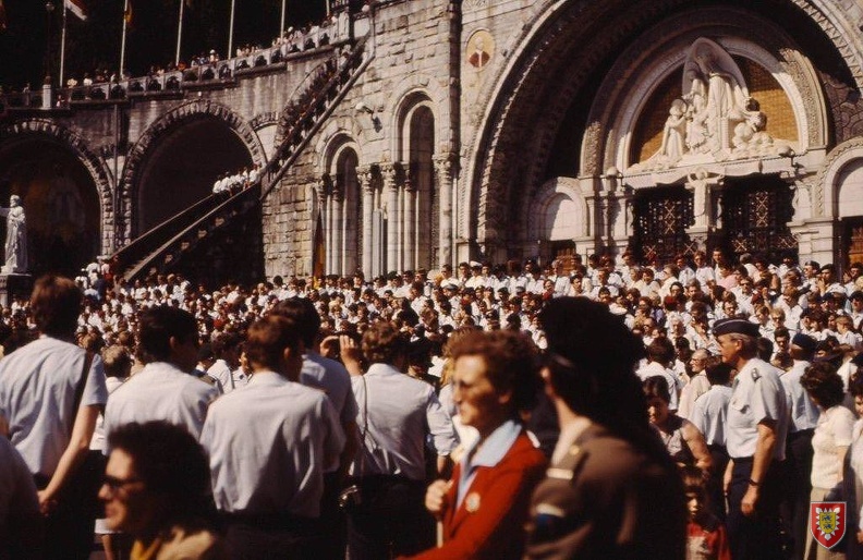 Lourdes Internationale Soldatenwallfahrt Juni 1982 (9)