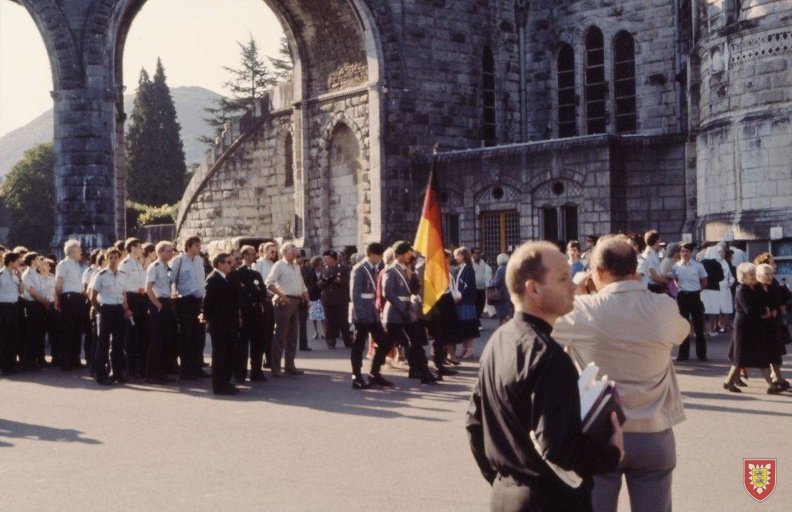 Lourdes Internationale Soldatenwallfahrt Juni 1982 (8)