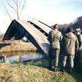 Bruecke legen in Hammer (bei Moelln)mit dem M 48 Brueckenleger (12)