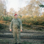 Fw Klockmann nach der Vorbeifahrt eines TPZ