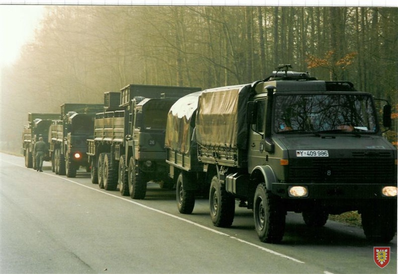 R  cklieferung von 8 Anh  ngern nach Rendsburg1 1988
