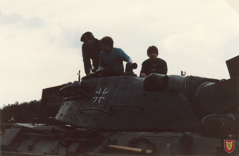 1984 LOHE Panzerfahren auf dem Uebungsplatz 2