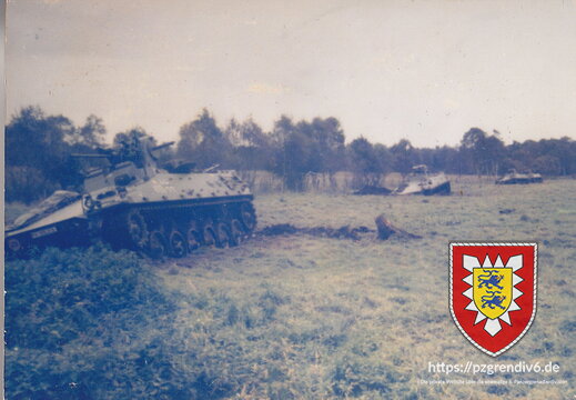PzGrenBtl 163 im Wakendorfer Moor steckengeblieben