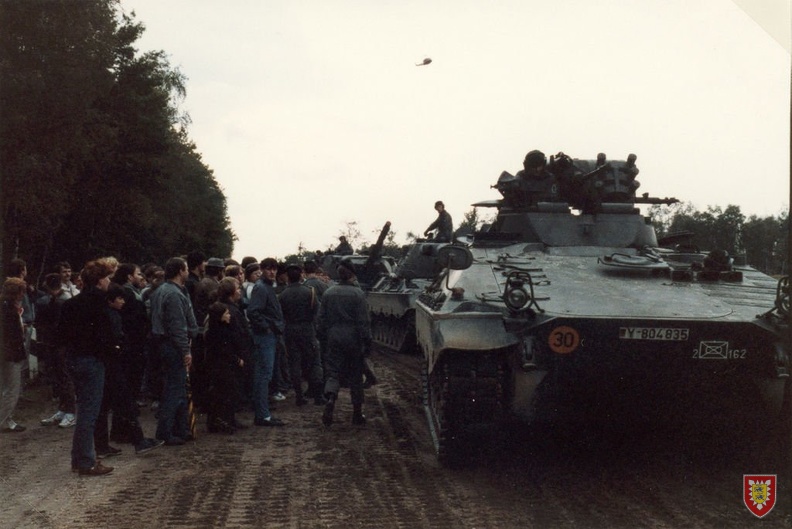 1984 LOHE Panzerfahren auf dem Uebungsplatz 1