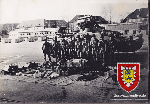 Ausruestung eines SPz Marder in Wentorf