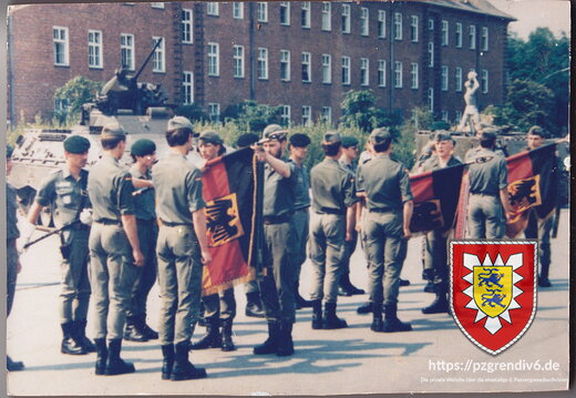 Geloebnis in der Bismarck Kaserne
