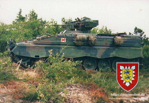 oksbol brig frost Marder 1A3  juni92