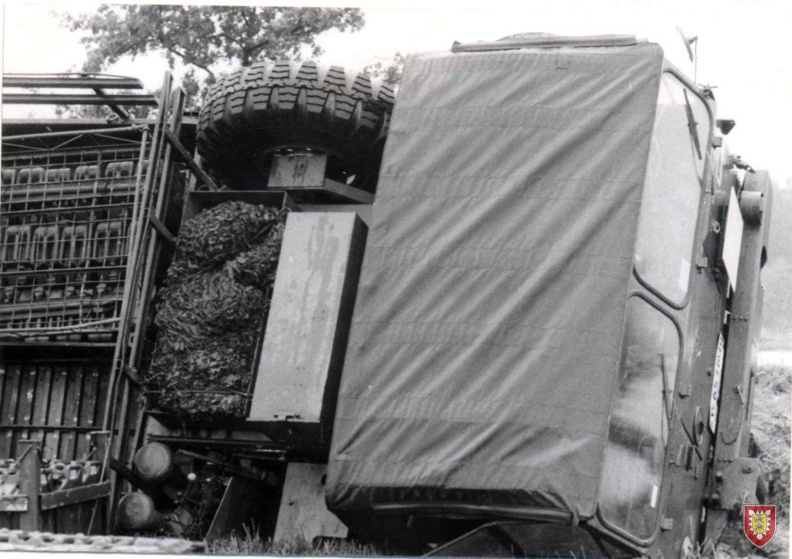 1978-09 Unfall mit Tankzug auf Uebung 5