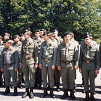 1989 - Goltz-Kaserne - Btl-Appell nach der TUP C - Auszeichnung durch den BtlKdr (2)