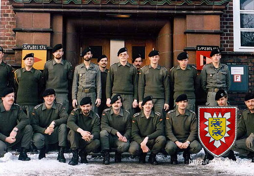 2 PzBtl 174 Hamburg Unteroffiziere 1986