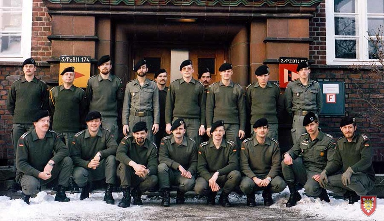 2 PzBtl 174 Hamburg Unteroffiziere 1986
