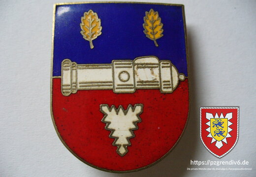 Wappen PzArtBtl 185 Neumuenster-Boostedt