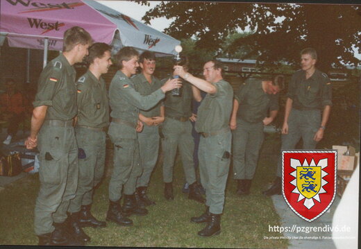 1989 - Paddeltour der 1 Kompanie 5