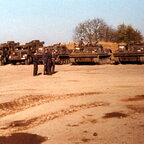 1979-11 - Bergen-Hohne - Kranwagen und Bergepanzer des Instzuges