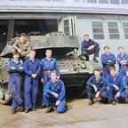 1992-05 - Letzter Leo1 verlaesst InstHalle in der Goltz Kaserne