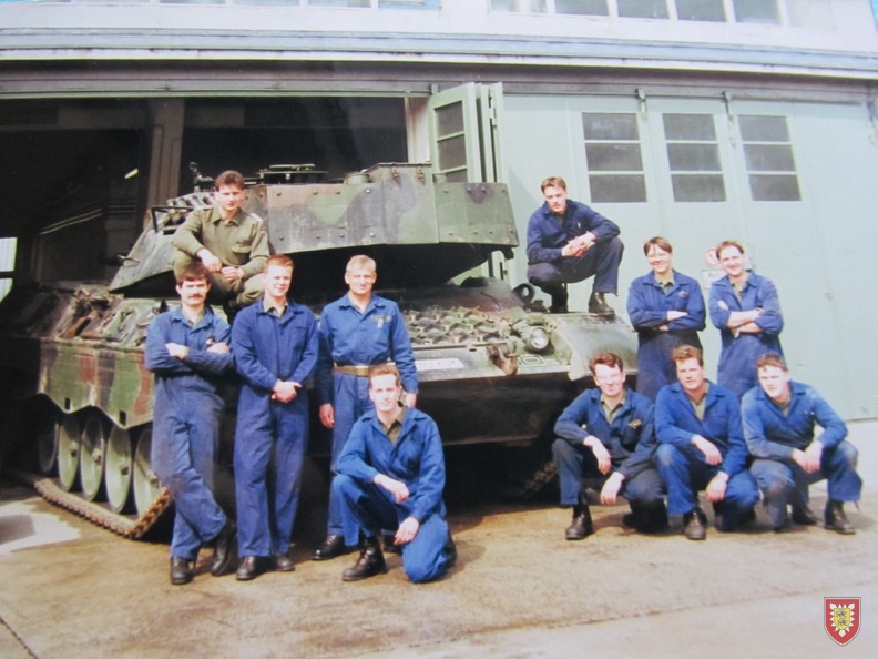 1992-05 - Letzter Leo1 verlaesst InstHalle in der Goltz Kaserne