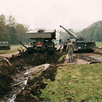 1988-11 - Breite Kette - Gut Blumendorf - Bergung eines BPz PzPiKp 170 durch das PzBtl 174 InstZg aus dem Moor (6)