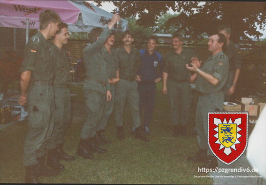 1989 - Paddeltour der 1 Kompanie 6
