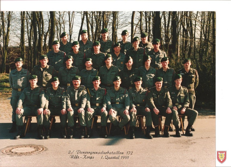 1991 - Uffz Korps 2 Kompanie