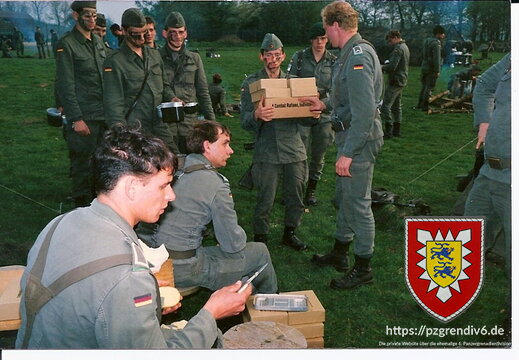 Die 2- 173 im Biwak 1989 SU Pose u Fw Dohrendorf