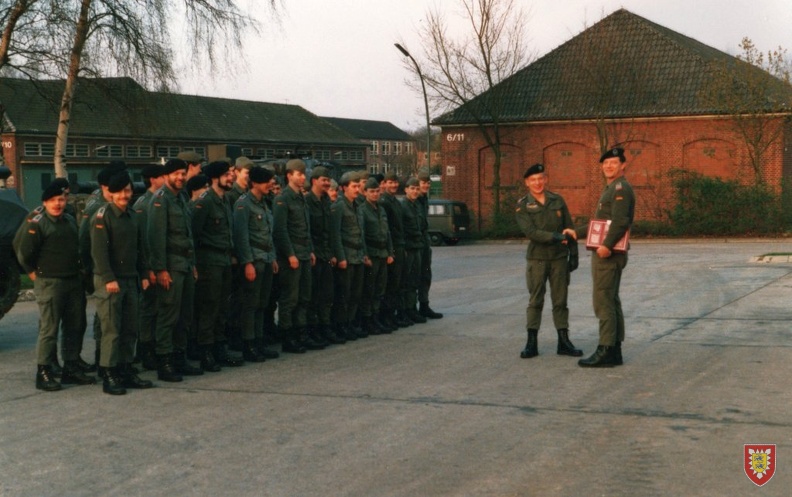 1989-02 - Goltz-Kaserne - Der Schirrmeister hat Geburtstag