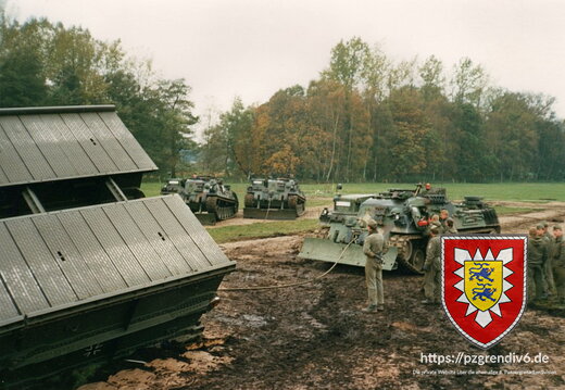1988-11 - Breite Kette - Gut Blumendorf - Bergung eines BPz PzPiKp 170 durch das PzBtl 174 InstZg aus dem Moor (5)