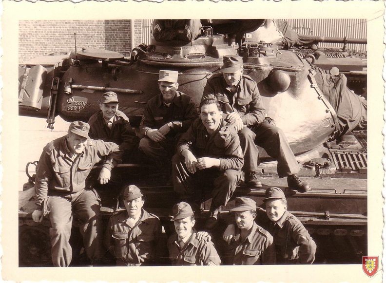 1956-10 - Ausbildung zusammen mit den GTAG-Team (German Training Assistant Group) der US-Armee (1)