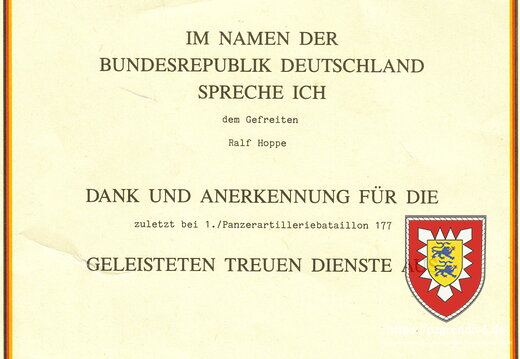 Urkunde