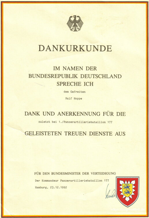 Urkunde