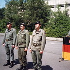 1989 - Goltz-Kaserne - Btl-Appell nach der TUP C - Auszeichnung durch den BtlKdr (6)