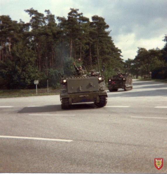 1985 - Uebung Trutzige Sachsen Ausfahrt Boostedt (2)