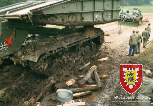 1988-11 - Breite Kette - Gut Blumendorf - Bergung eines BPz PzPiKp 170 durch das PzBtl 174 InstZg aus dem Moor (8)